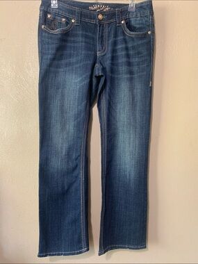 Melissa McCarthy size 14 Seven7 Dark Blue Bootcut Jeans